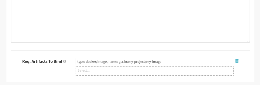 Keep in mind that even if you don’t specify an artifact as required, it can still be bound in the manifest. This is just to ensure that all artifacts you expect will be bound.